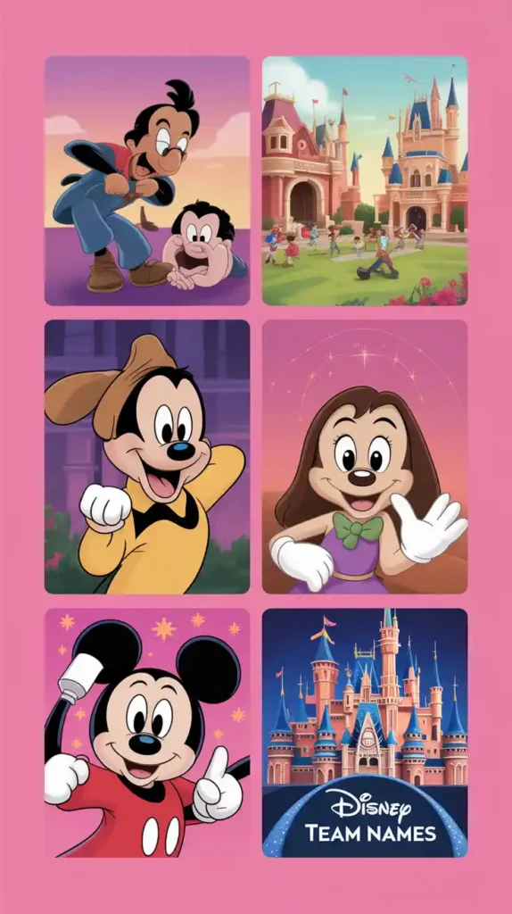 501+ Disney Team Names