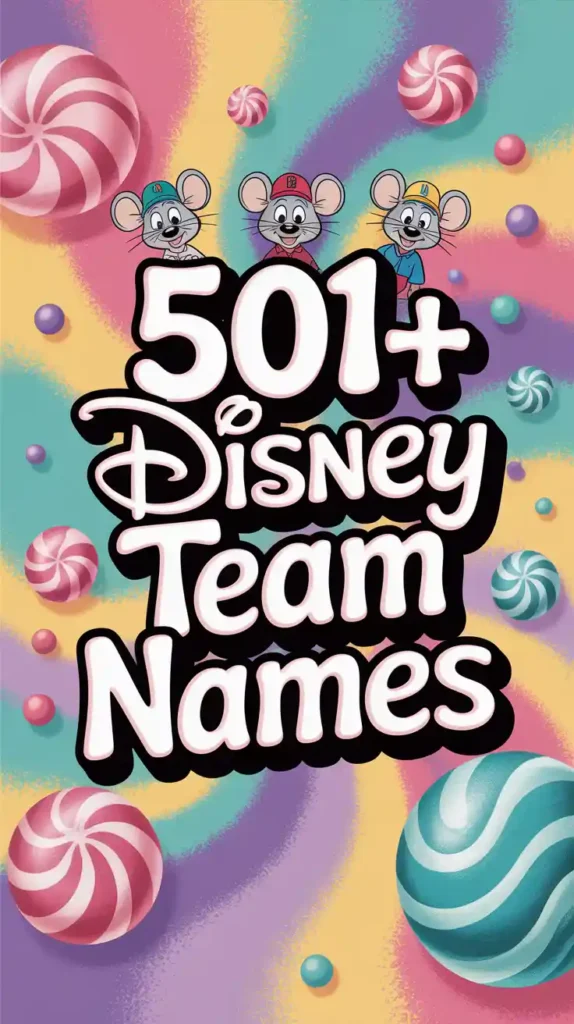 501+ Disney Team Names
