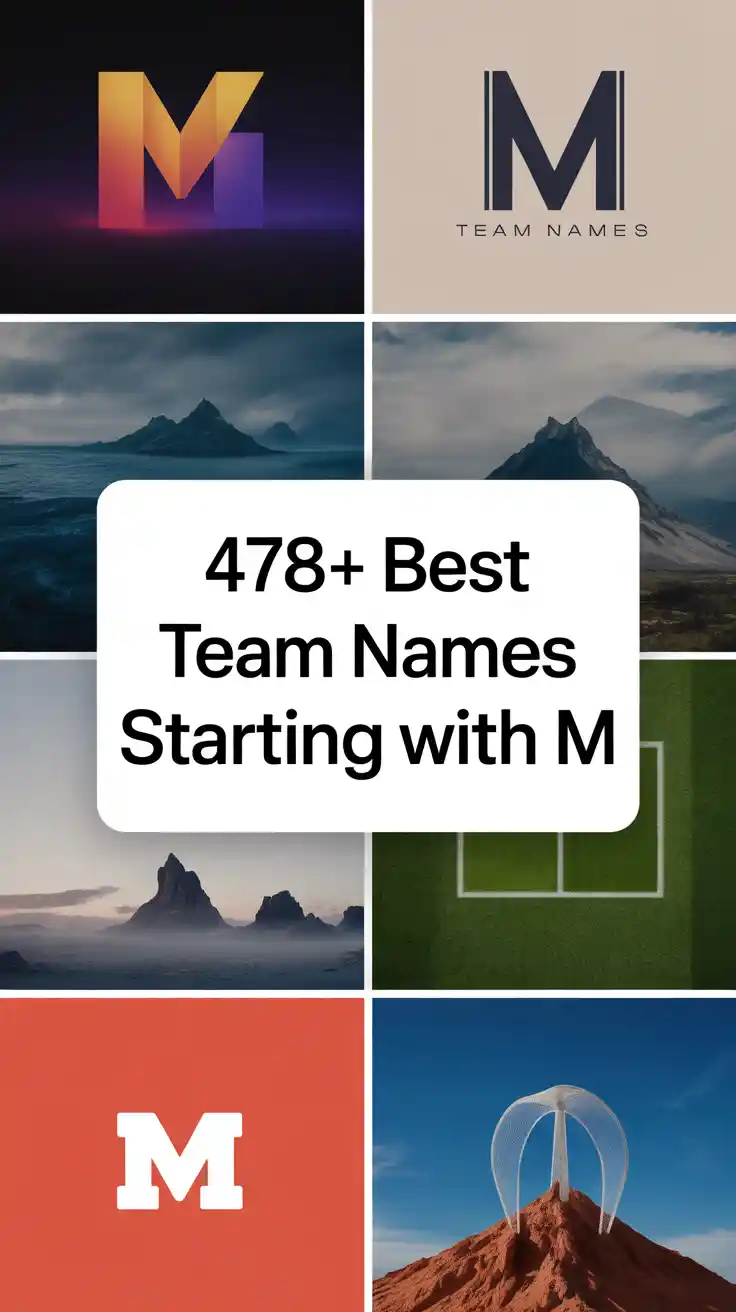 Best Team Names Starting with M