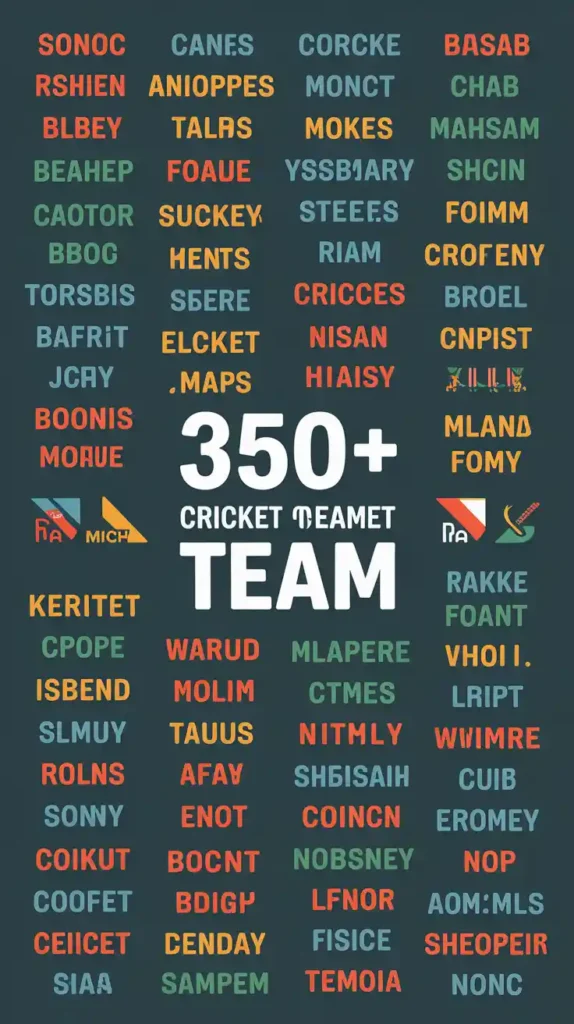 Fantasy Cricket Team Names for Dream11 and More