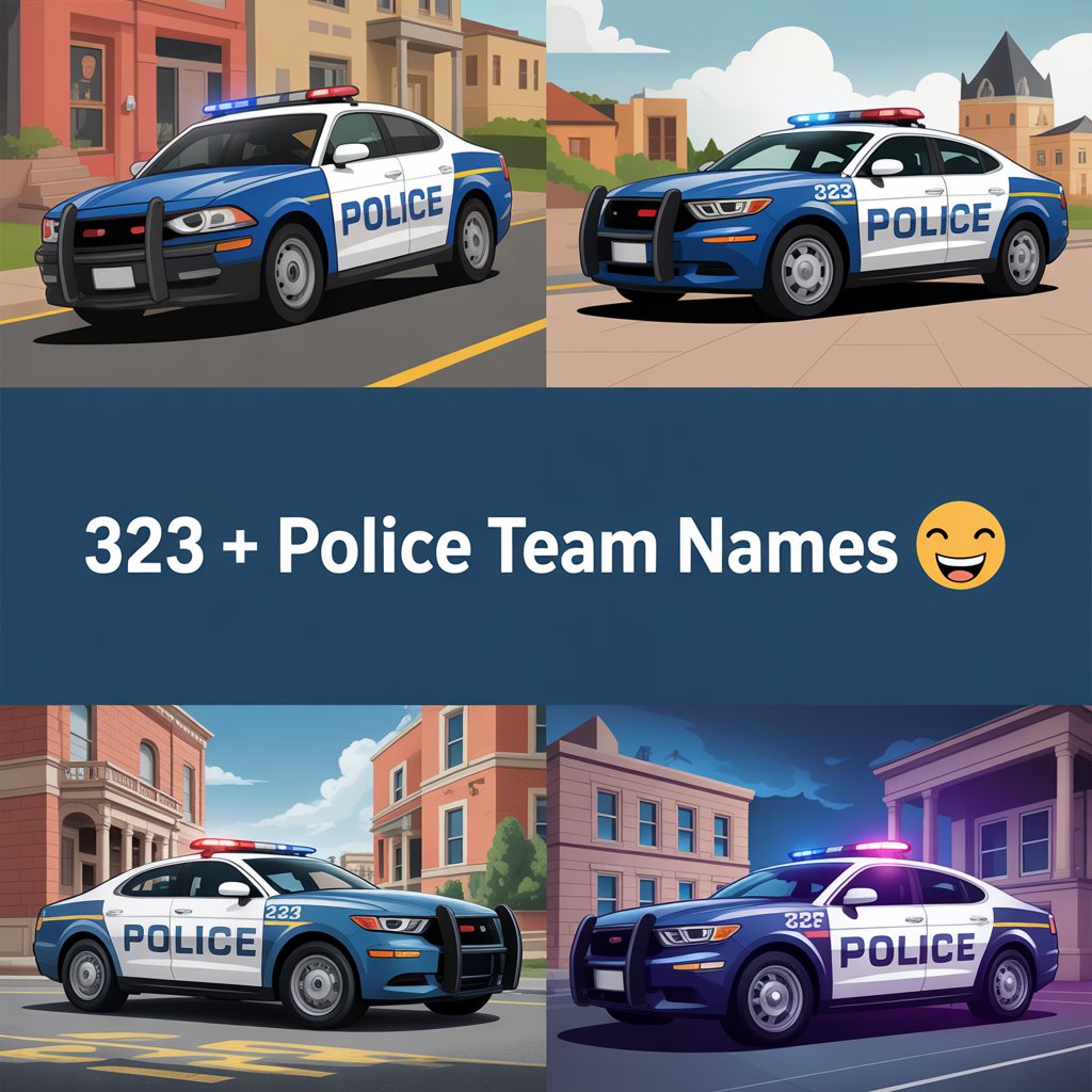 Police Team Names 