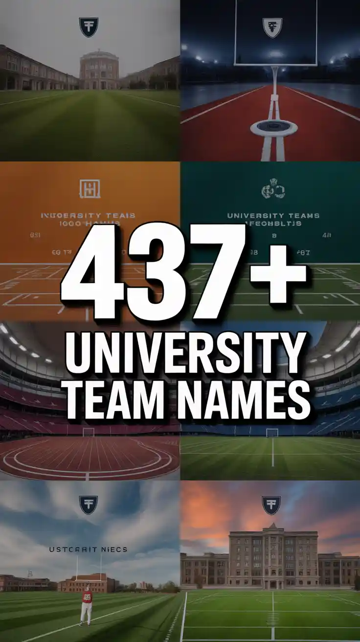 University Team Names