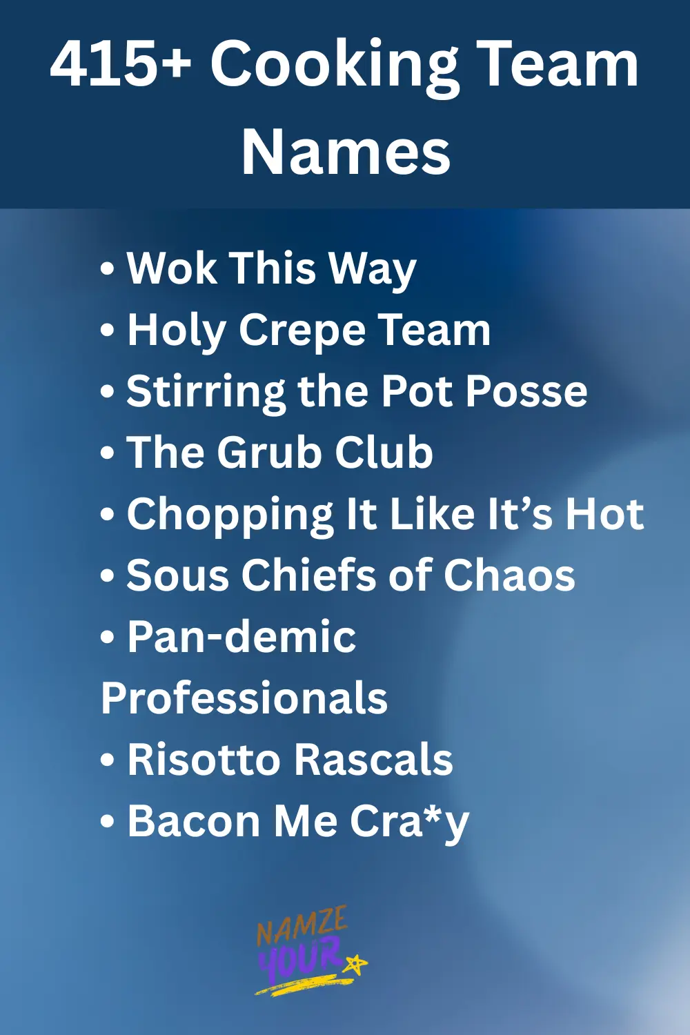 cooking-team-names