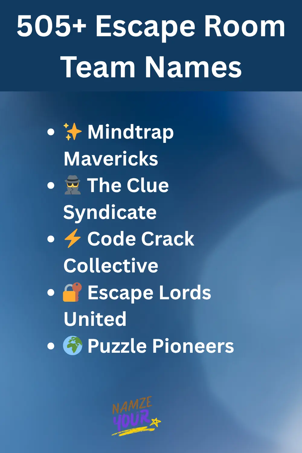 escape-room-team-names