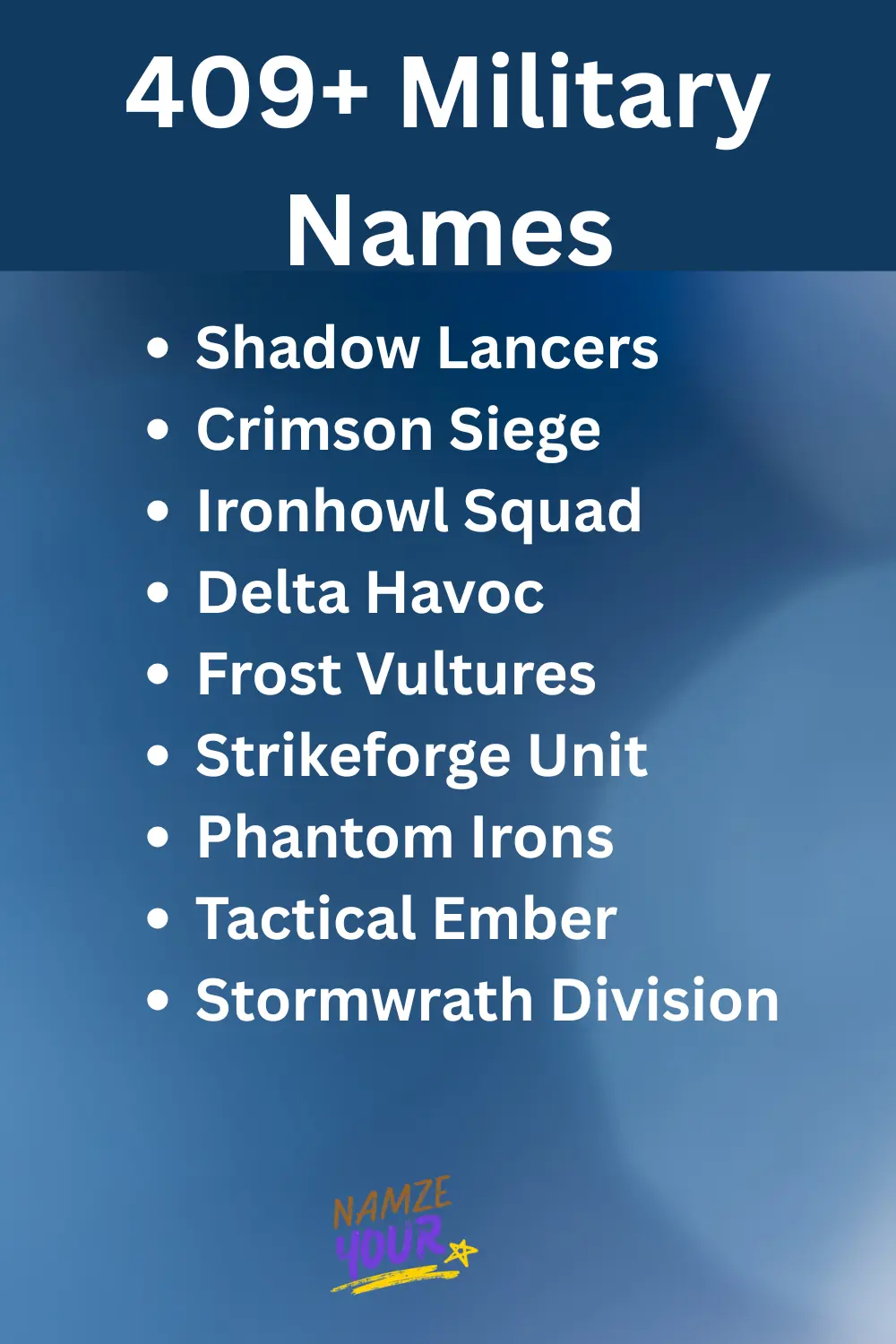 military-names