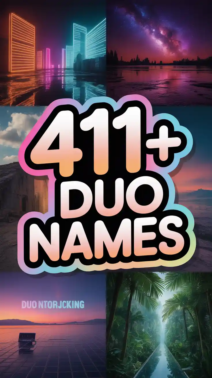 411+ Duo Names
