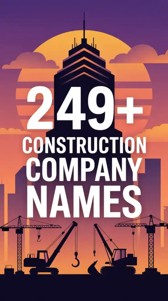Construction Company Names