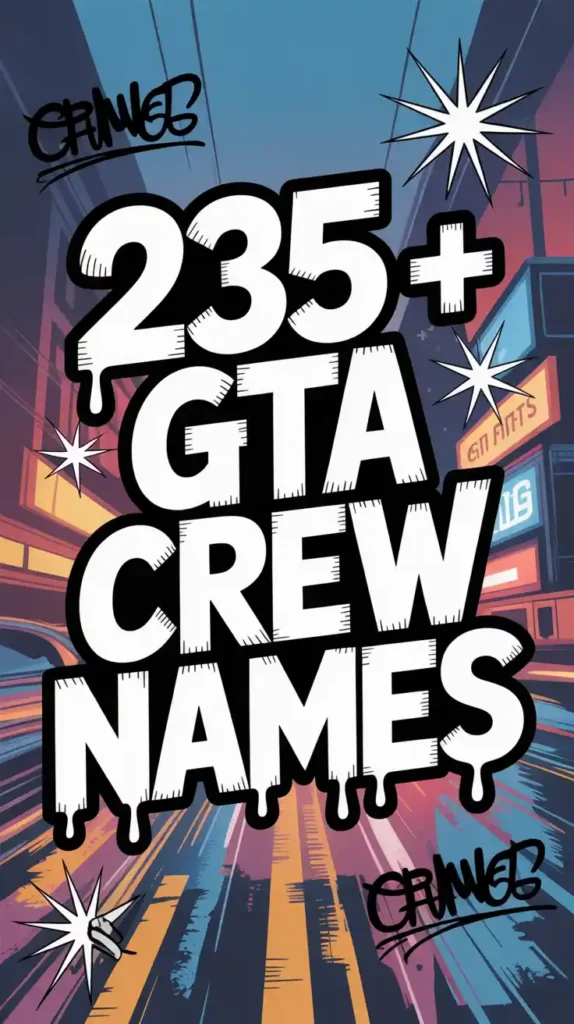 GTA Crew Names