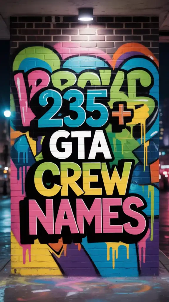 GTA Crew Names