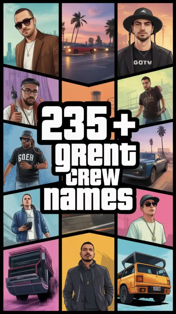 GTA Crew Names