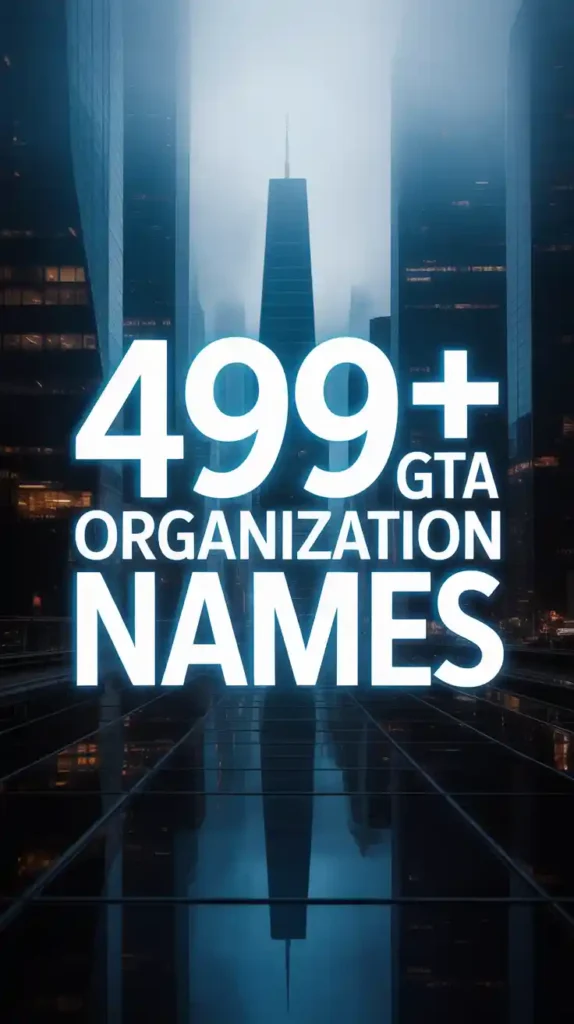 GTA Organization Names