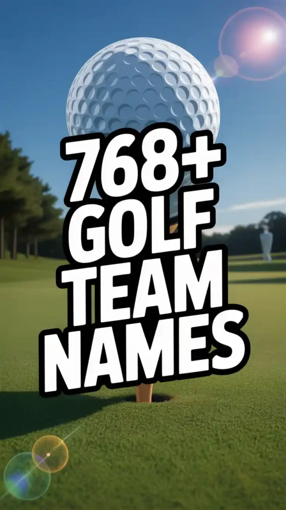 Golf Team names