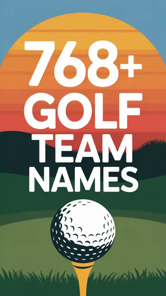 Golf Team names