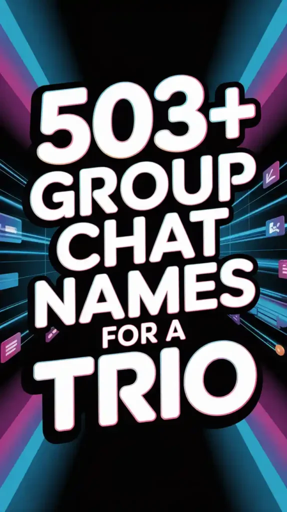 Group Chat Names