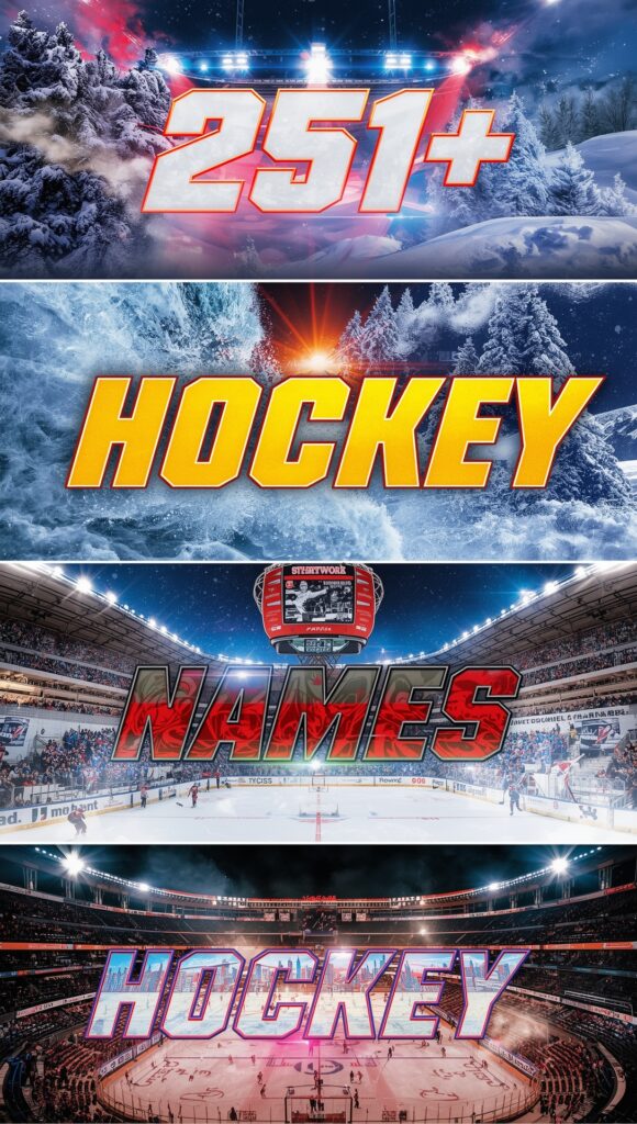 Hockey Team Names