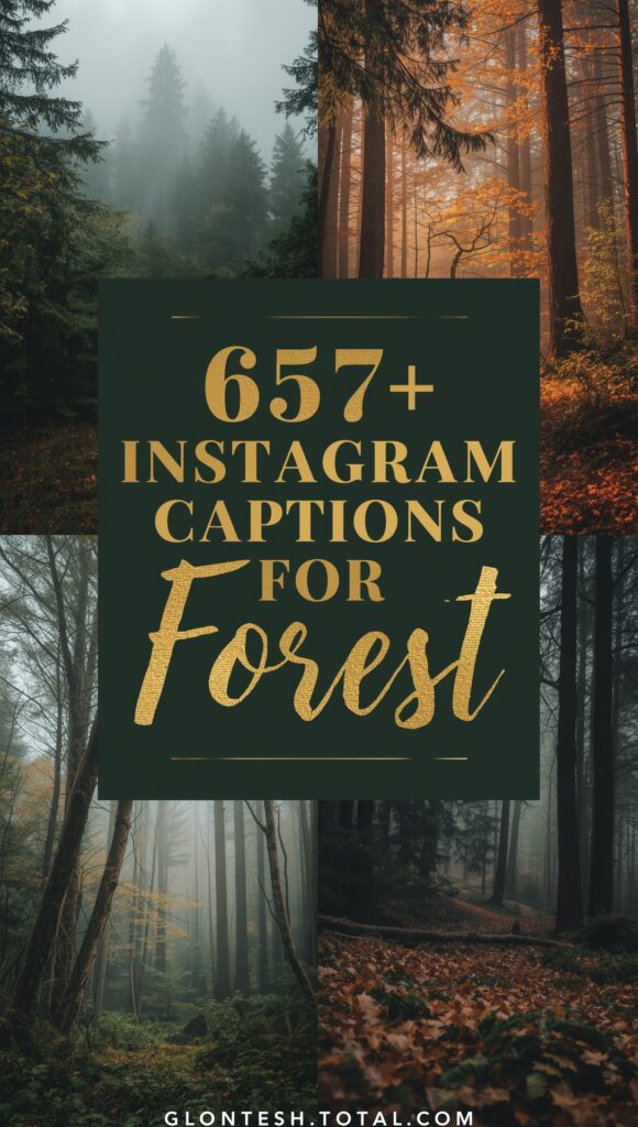 Instagram Captions For Forest 