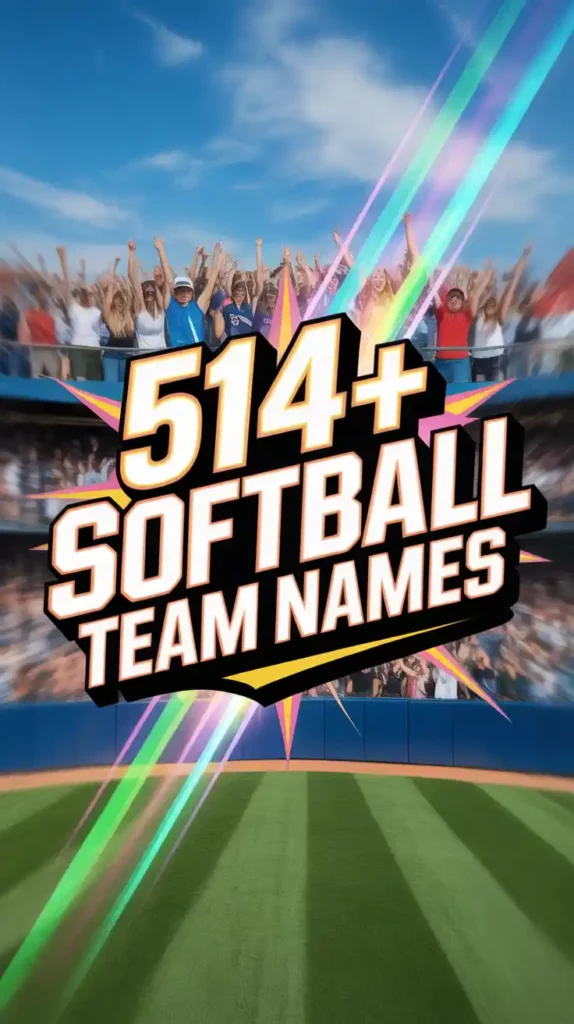 Softball Team Names