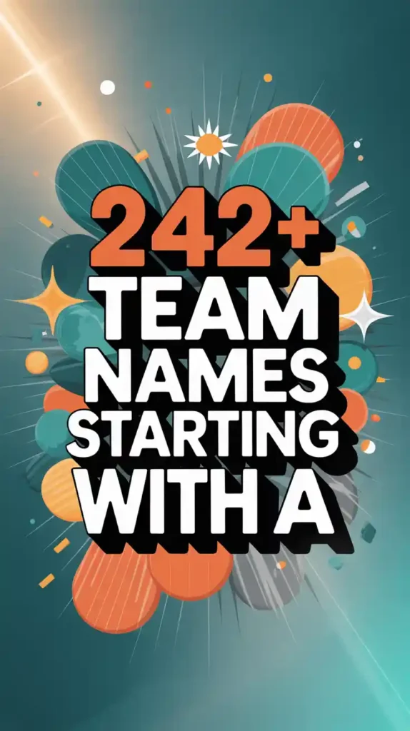 Team Names Starting with A