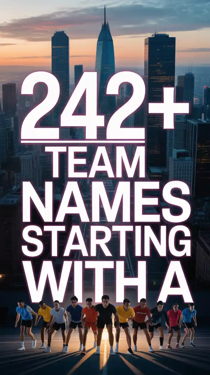 Team Names Starting with A