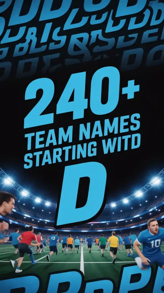 Team Names Starting with D
