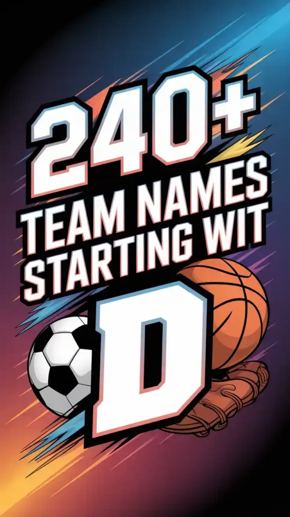 Team Names Starting with D