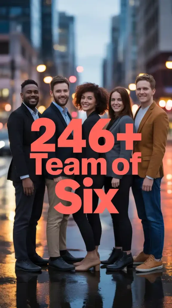 Team of six