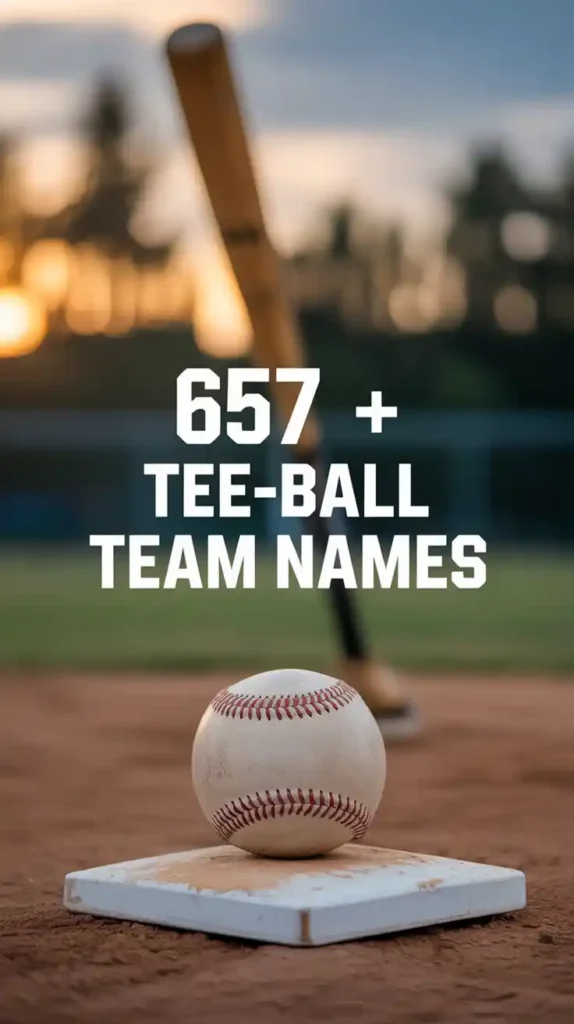 Tee-Ball Team Names