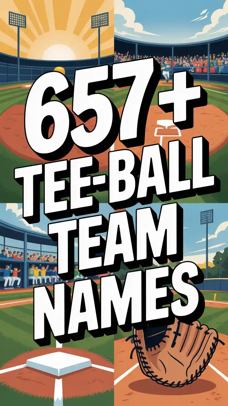 Tee-Ball Team Names