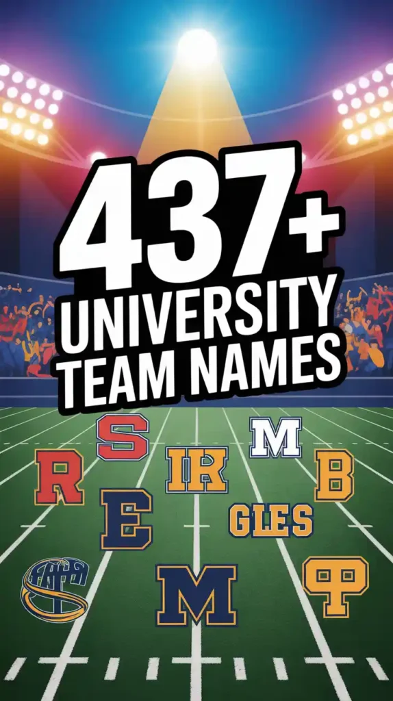 University Team Names