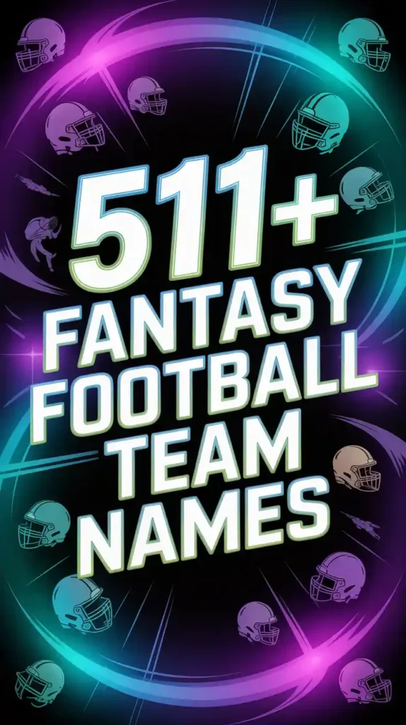 fantasy football team names