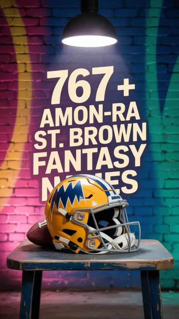 Amon-Ra St. Brown Fantasy Names