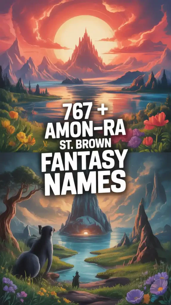 Amon-Ra St. Brown Fantasy Names