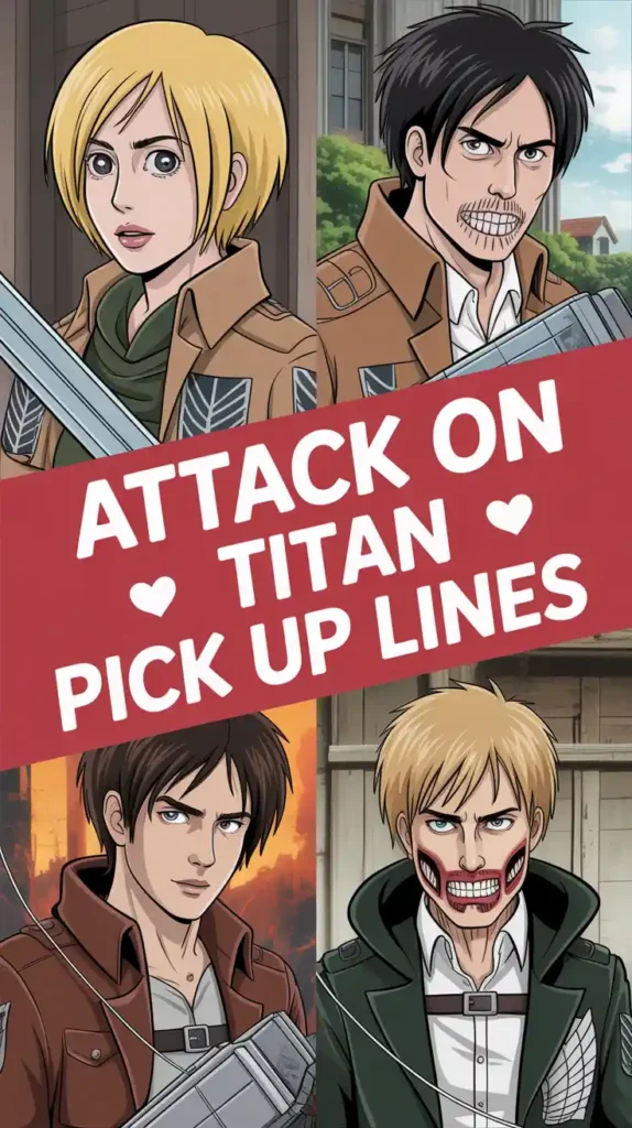 Attack on Titan Pick Up Lines