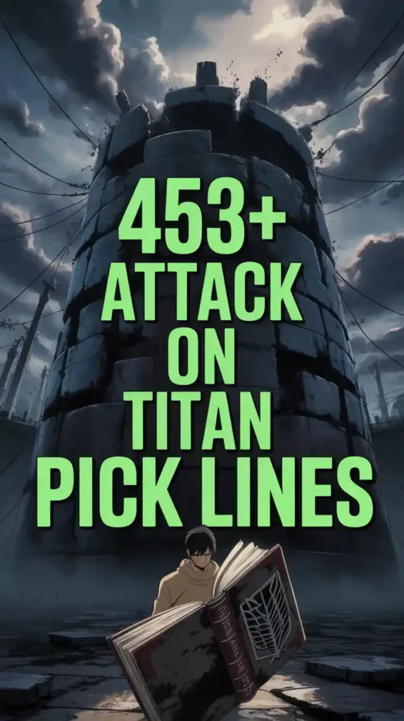 Attack on Titan Pick Up Lines
