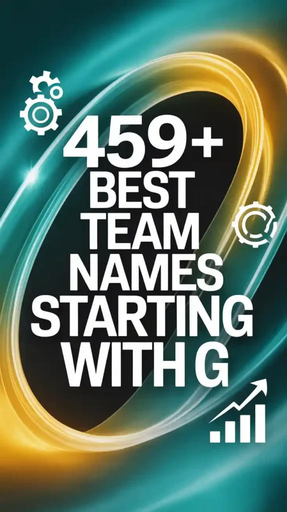 Best Team Names Starting with G