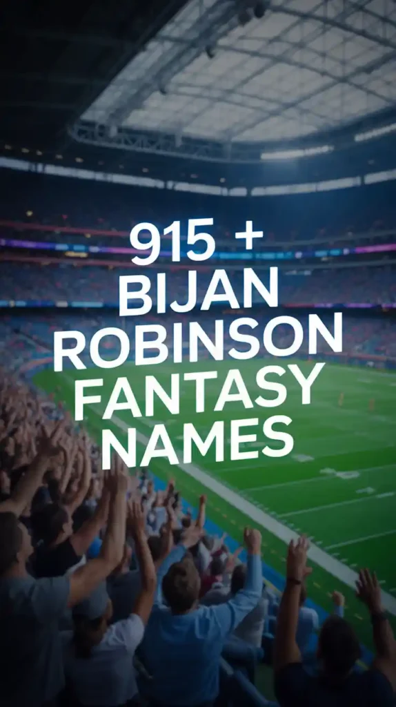 Bijan Robinson Fantasy Names