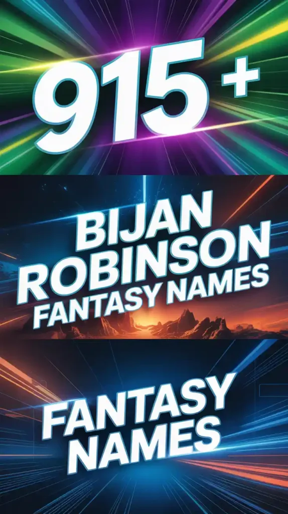 Bijan Robinson Fantasy Names
