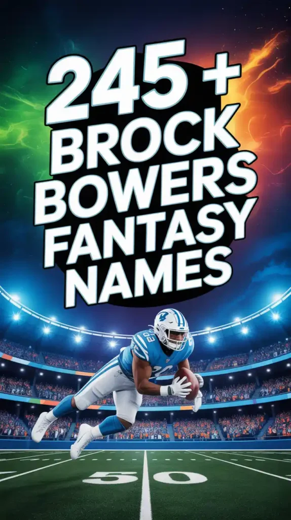 Brock Bowers Fantasy Names