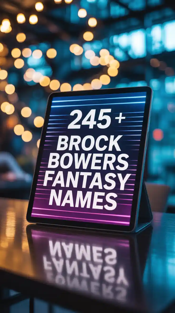 Brock Bowers Fantasy Names