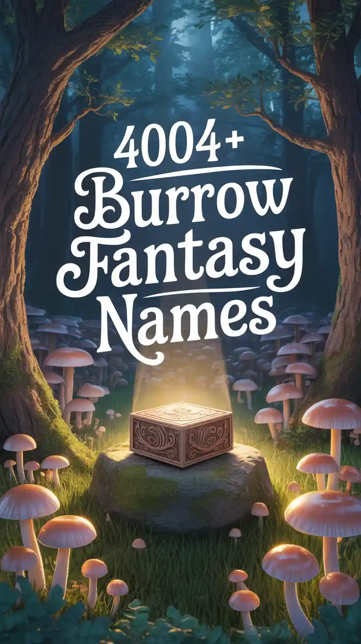 Burrow Fantasy Names
