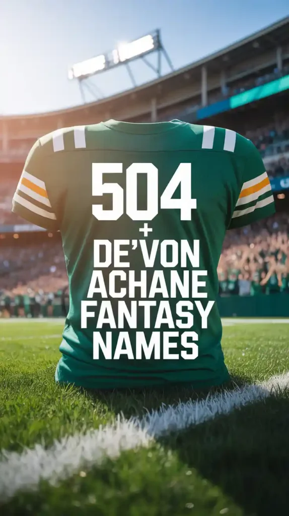 De’Von Achane Fantasy Names