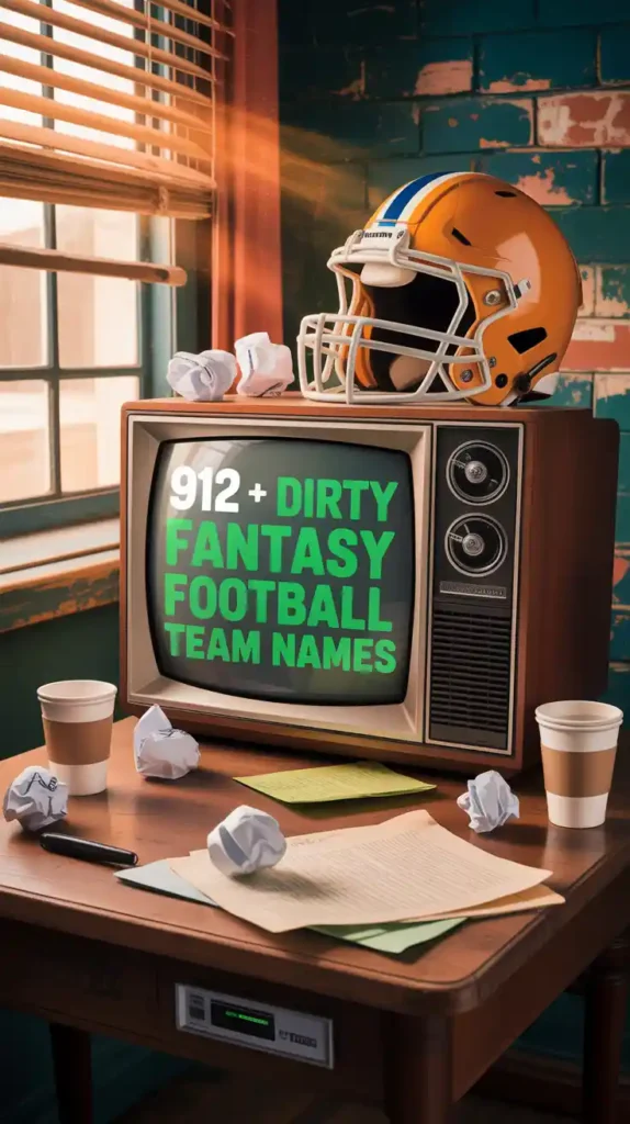 Dirty Fantasy Football Team Names