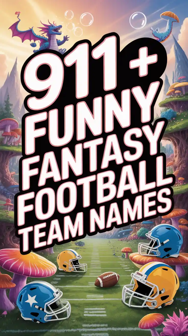 Funny Fantasy Football Team Names