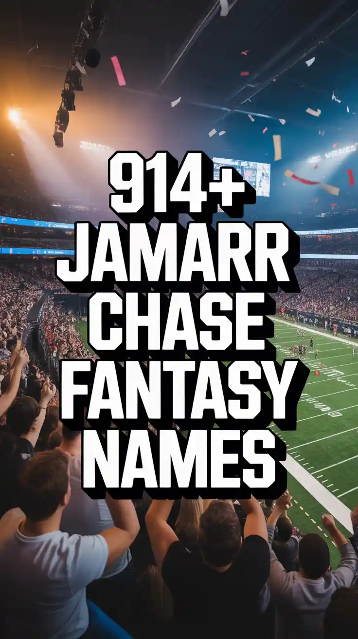 JaMarr Chase Fantasy Names