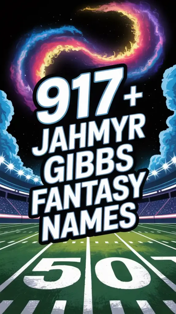Jahmyr Gibbs Fantasy Names