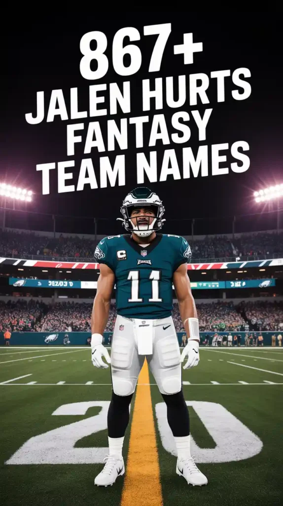 Jalen Hurts Fantasy Team Names