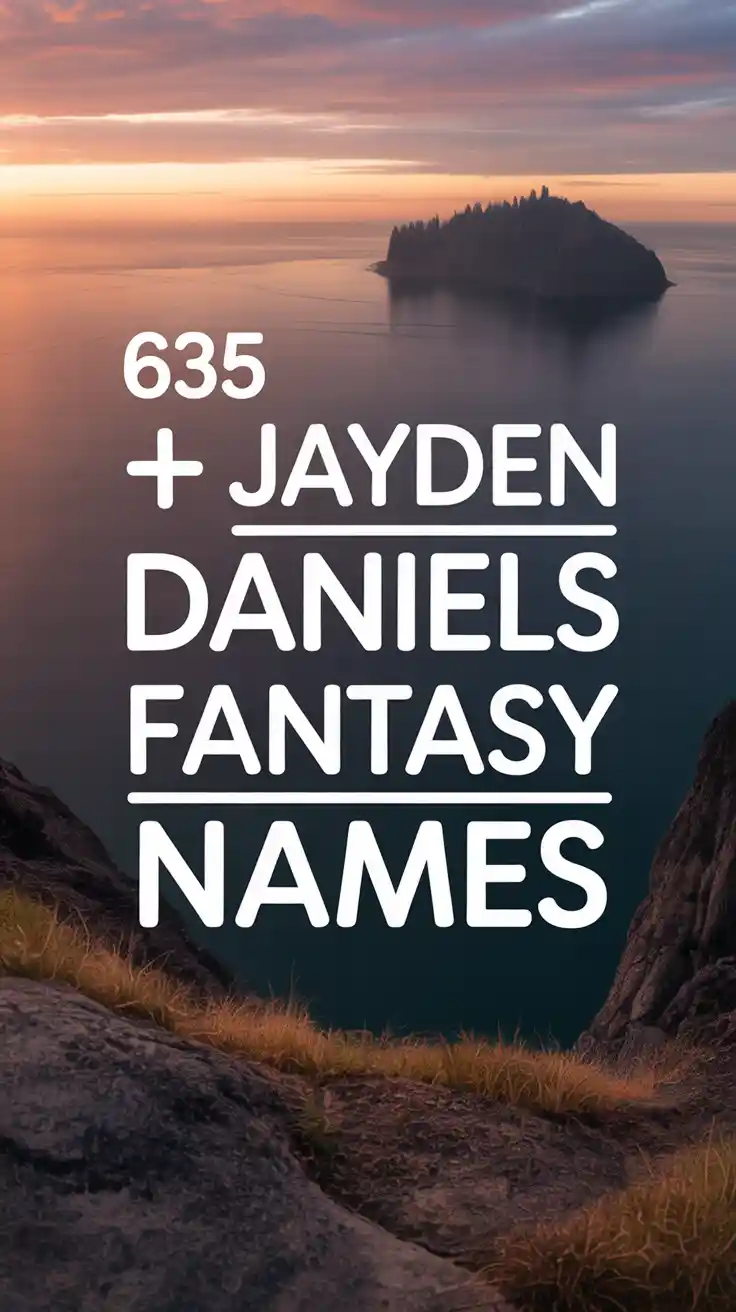 Jayden Daniels Fantasy Names