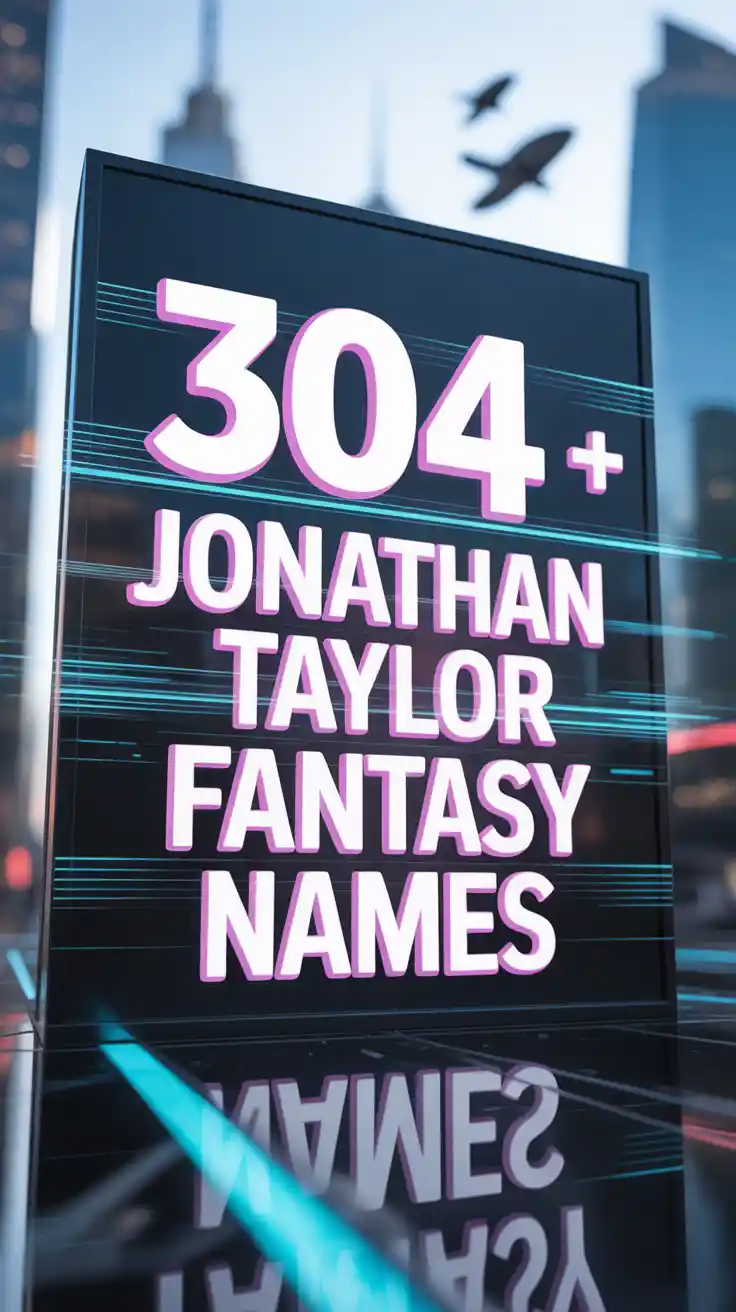 Jonathan Taylor Fantasy Names