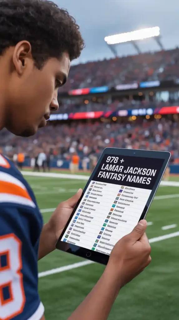 Lamar Jackson Fantasy Names