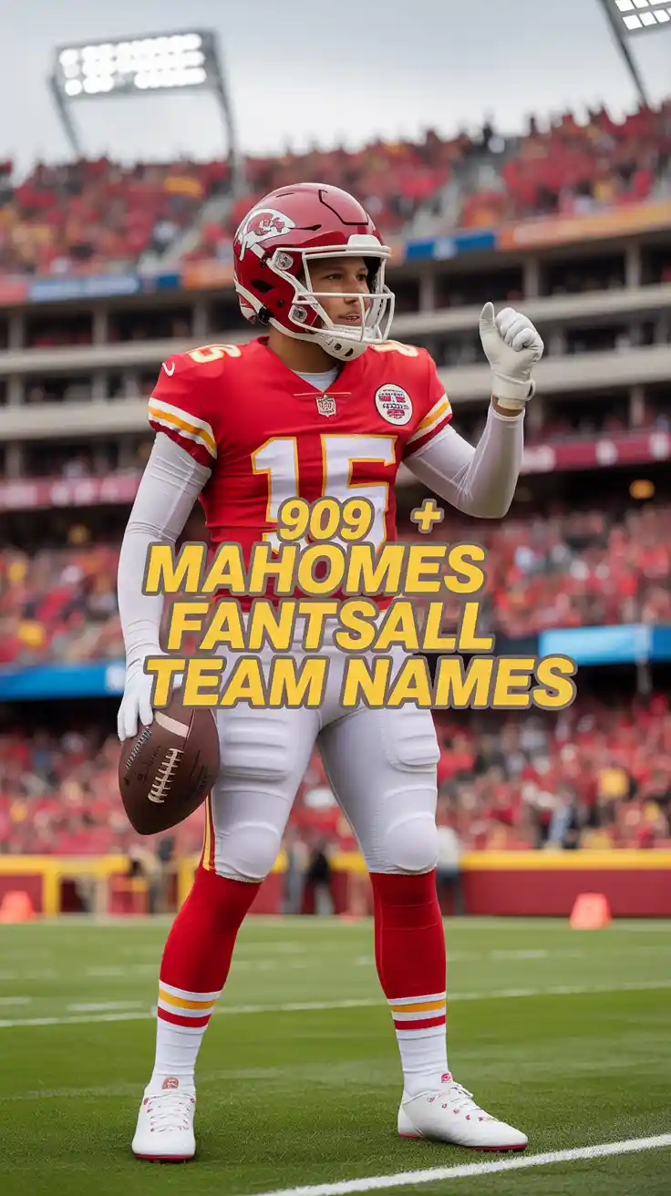 Mahomes Fantasy Football Team Names
